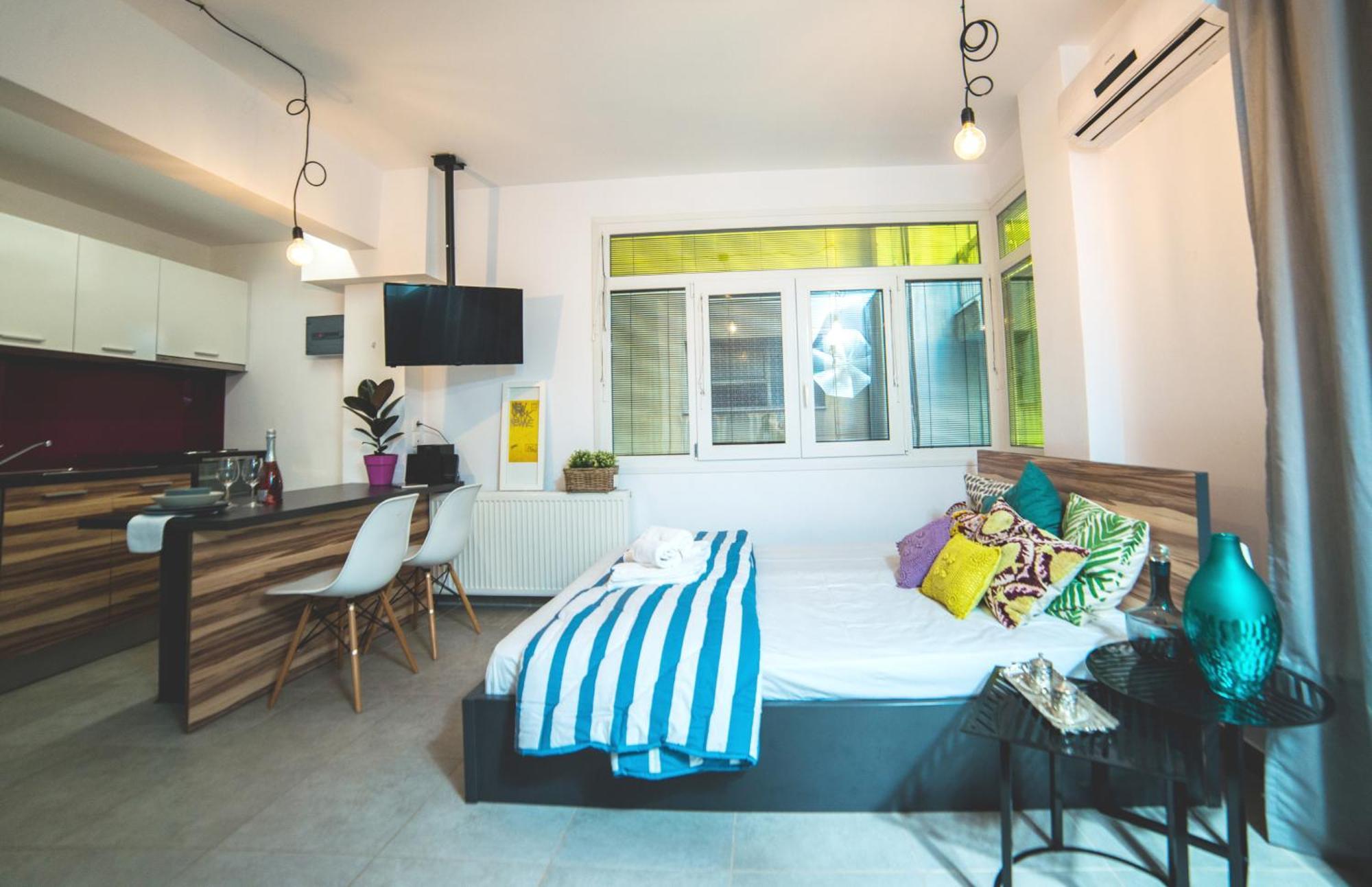 Mazi Rooms Venizelou 테살로니키 객실 사진